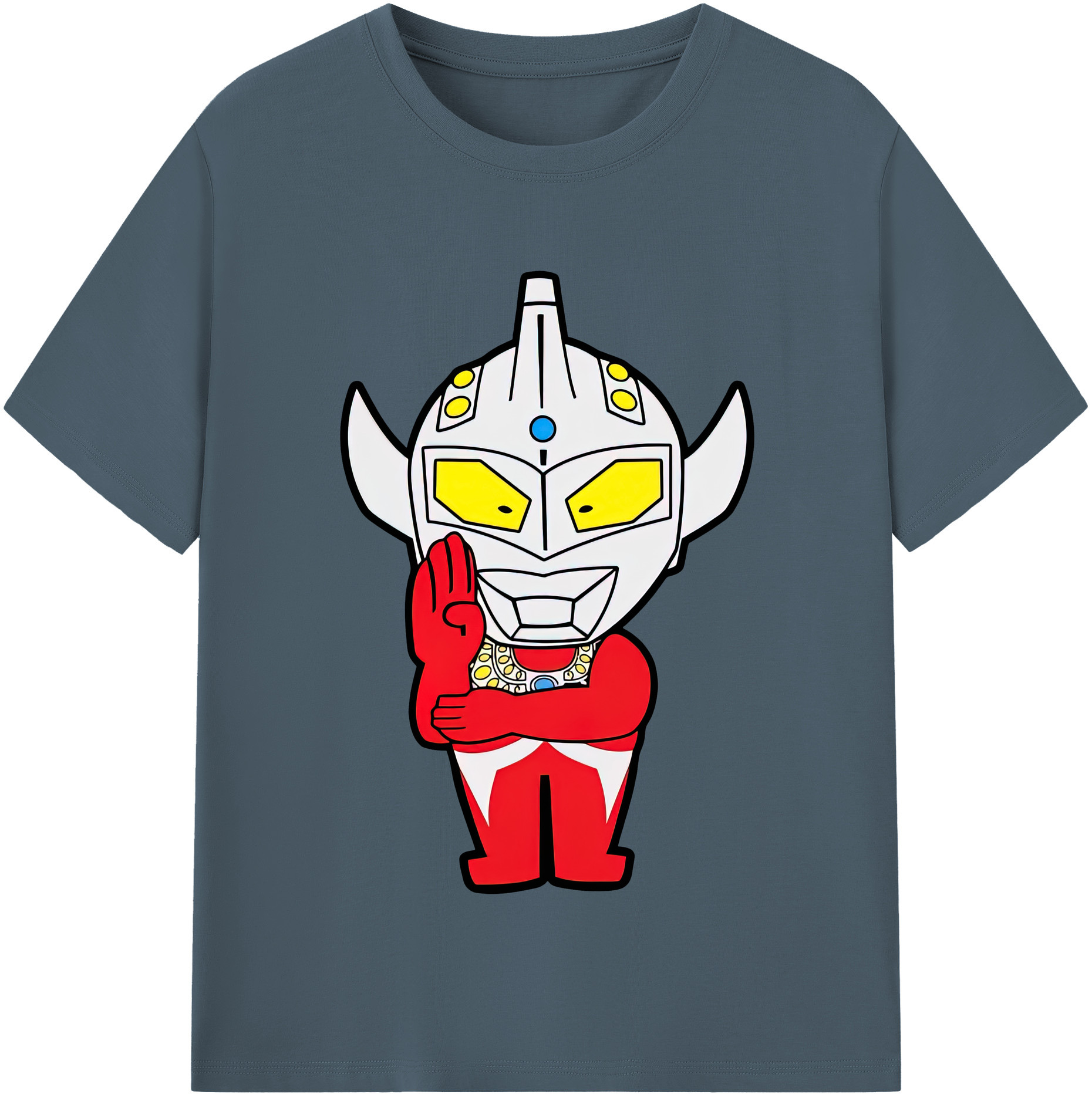 （画像用） ウルトラマン Ultraman 綿100％半袖Tシャツ（フロントプリント）